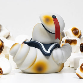 TUBBZ Stay Puft in Ghostbusters display case, perfect for showcasing your collection.