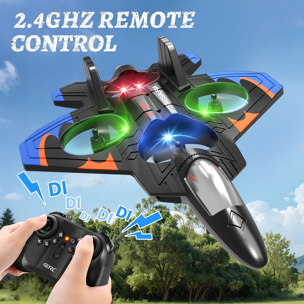 Tubokoro foam RC plane headless-mode stabilizes flight for beginners.