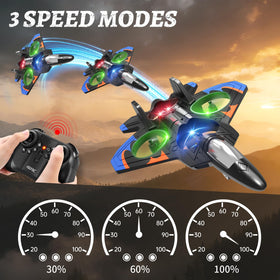Tubokoro foam RC plane one-key-takeoff field-ready, easy ground-to-air launch.