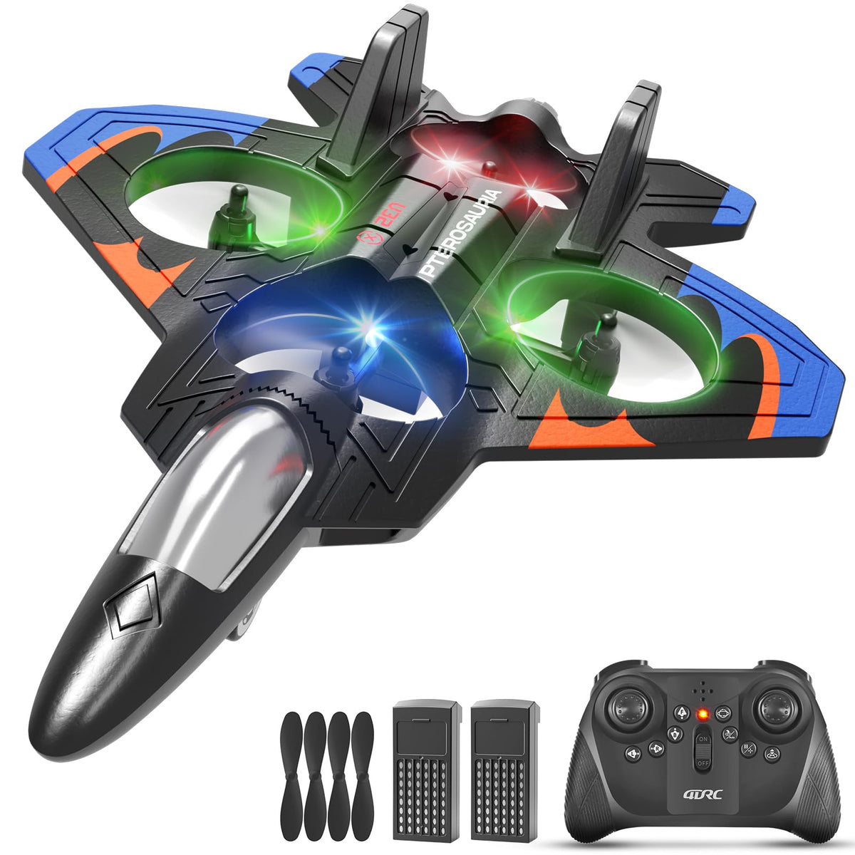 Tubokoro foam RC plane ready-to-fly, perfect for quick fun with no assembly.