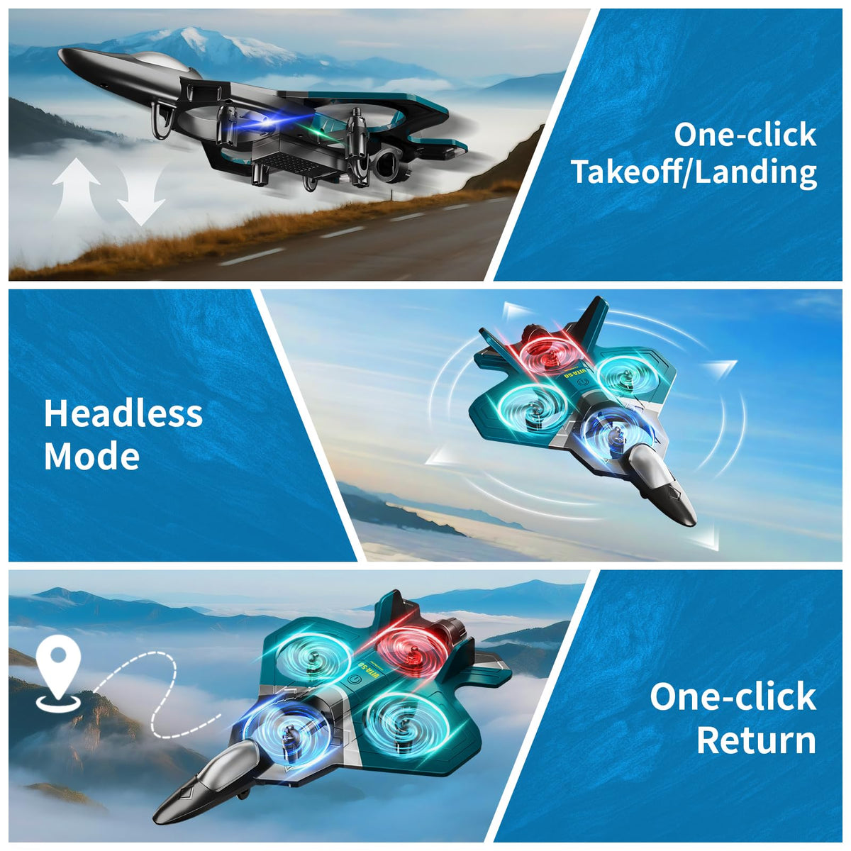 Tubokoro RC Plane 2.4GHz anti-interference for stable control.
