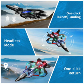 Tubokoro RC Plane performs 360-degree flips for dynamic stunts