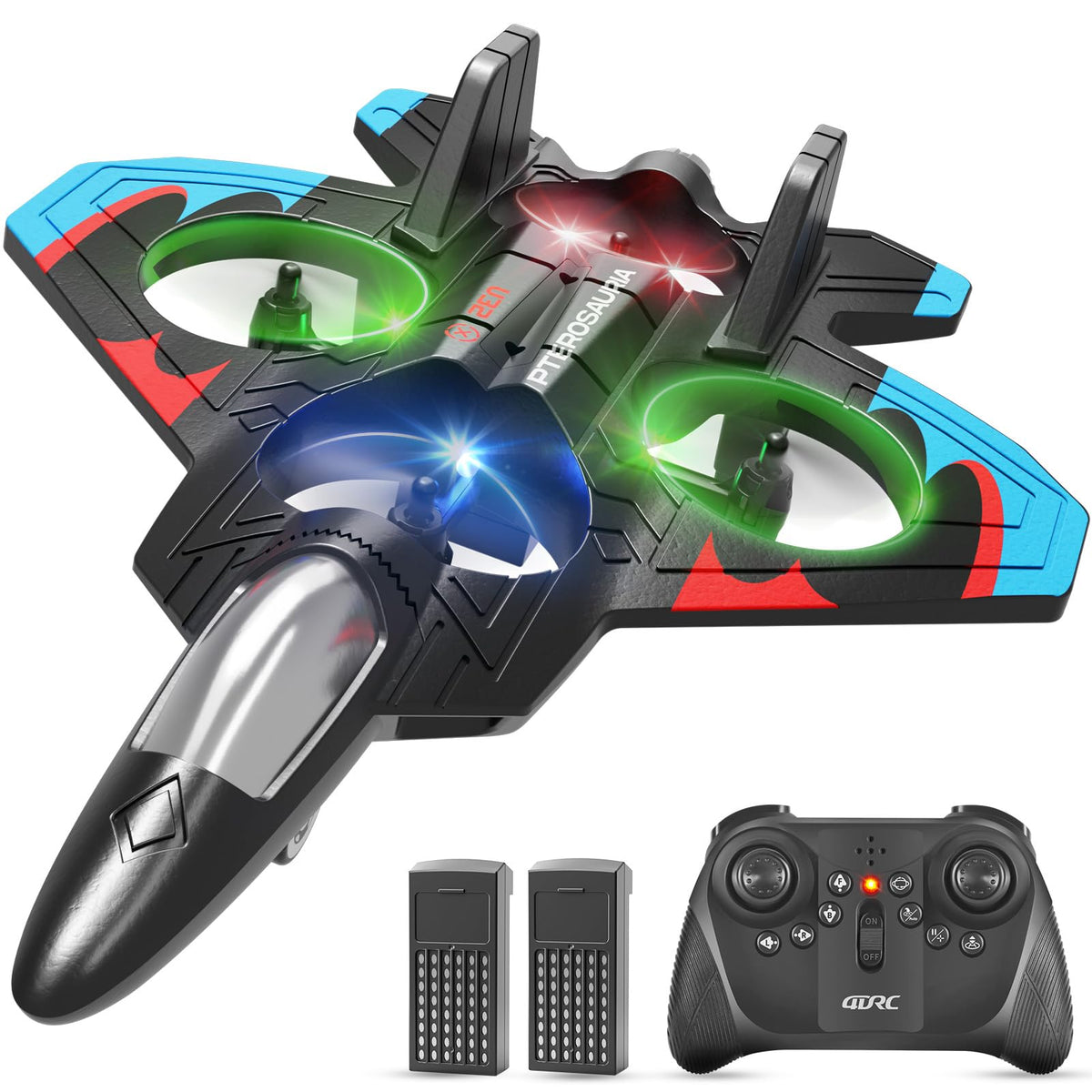 Tubokoro RC Plane for beginners ready to fly with easy start and one-key takeoff.
