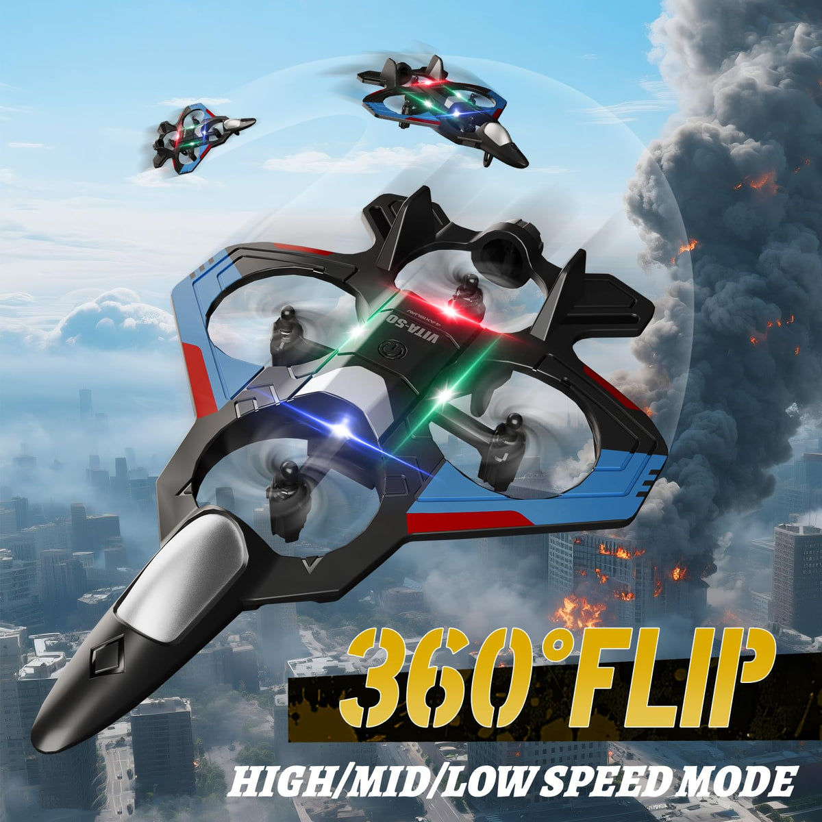 Tubokoro RC Plane's foam EPP body absorbs bumps for beginners