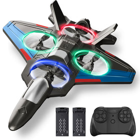 Tubokoro RC Plane with LED night lights for dazzling dusk flights