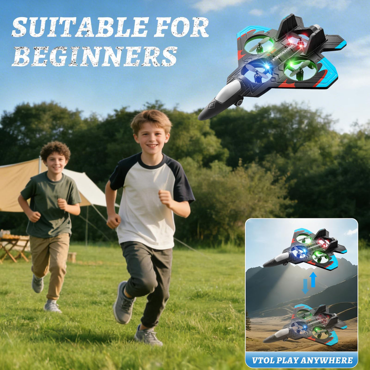 Tubokoro RC Plane with protective guards supports safer practice.