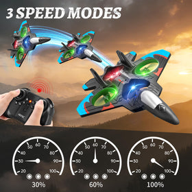 Tubokoro RC Plane includes two batteries for extended play sessions.