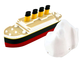 TUBTASTIC Titanic toy set boat for bath time—sparks imaginative play.