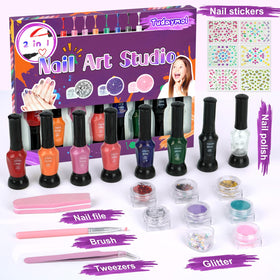 Tudaymol glitter pieces sparkle to inspire sparkly nail art ideas.