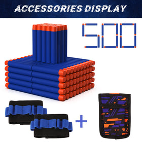 Tudaymol Nerf bullets 500 darts engineered for long-range flight and precision