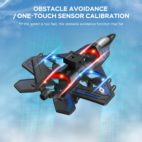 TUEESN RC Plane beginner-friendly with one-button takeoff and headless mode.