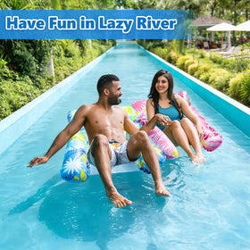 TUEJITE versatile float for pool, beach, lazy river, and hot tub.