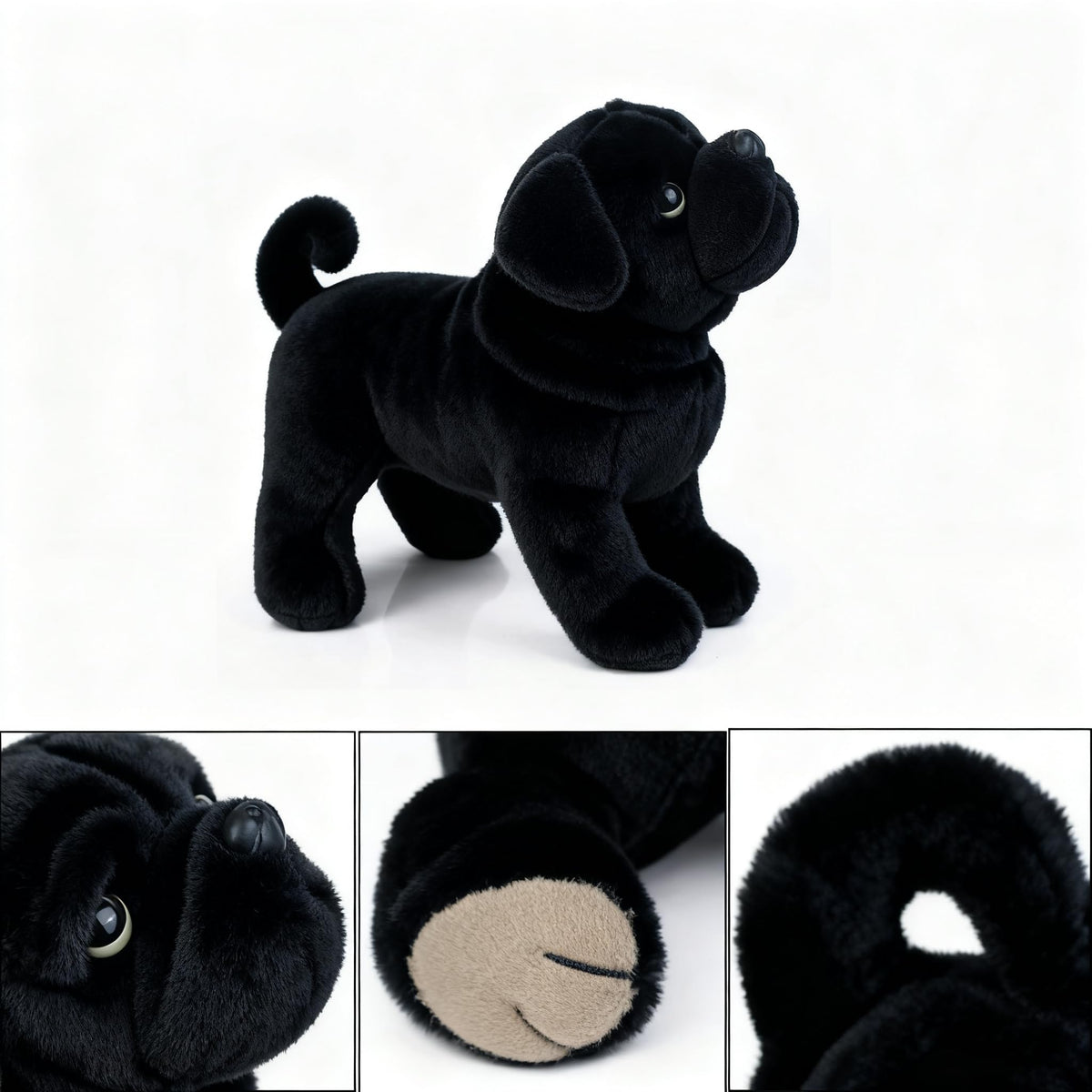 TUKVESZE Home decor pug plush adds playful charm.