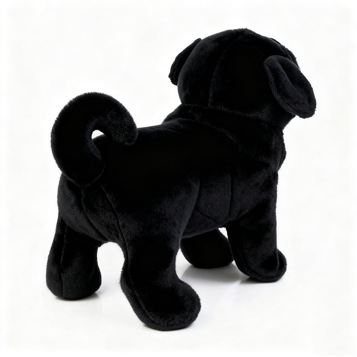 TUKVESZE Realistic pug features, glossy eyes and nose for charm.