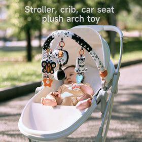 Tumama elephant rattle sounder supports auditory exploration and grasping development.
