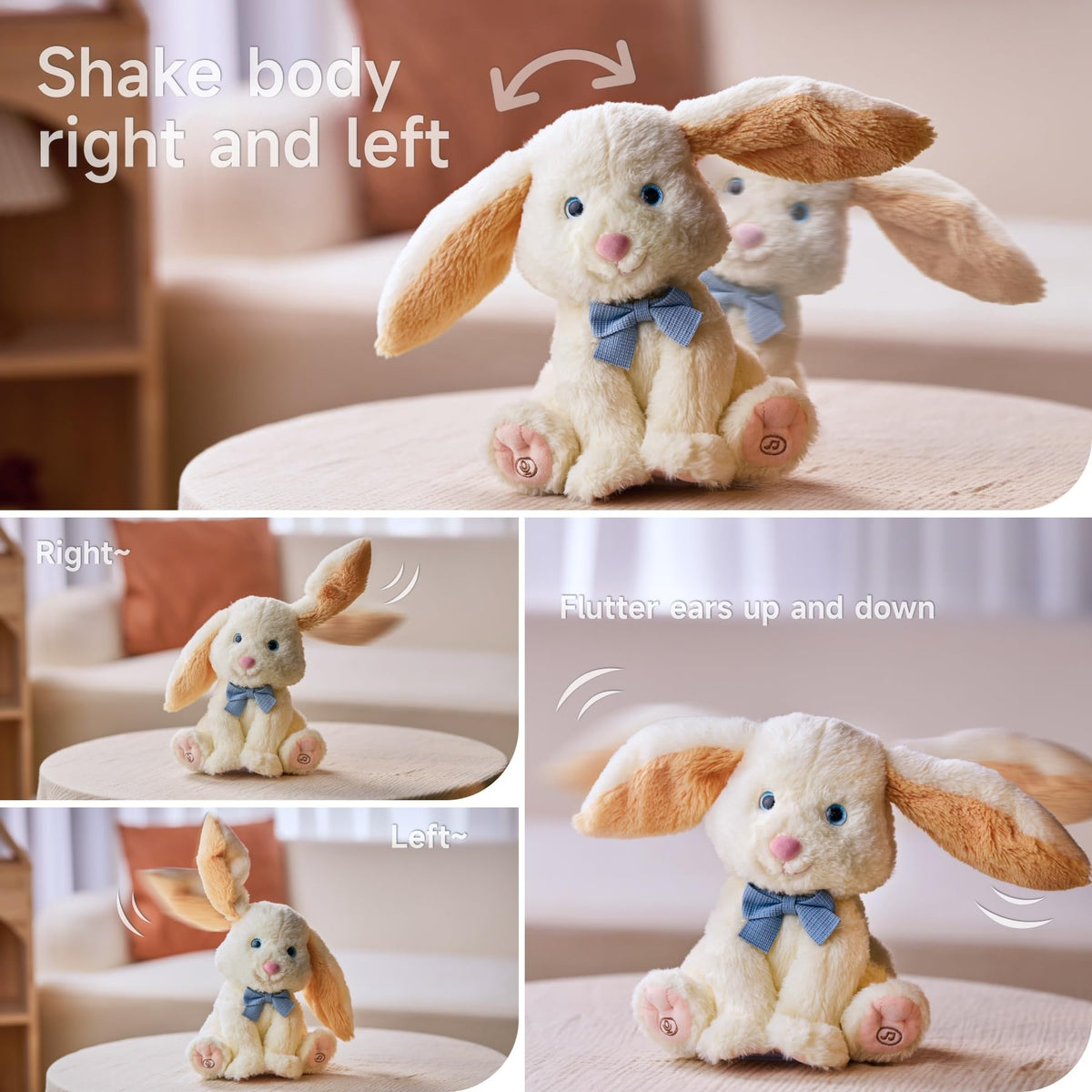 Tumama Kids bunny enhances quiet time and shared play in any kids' room