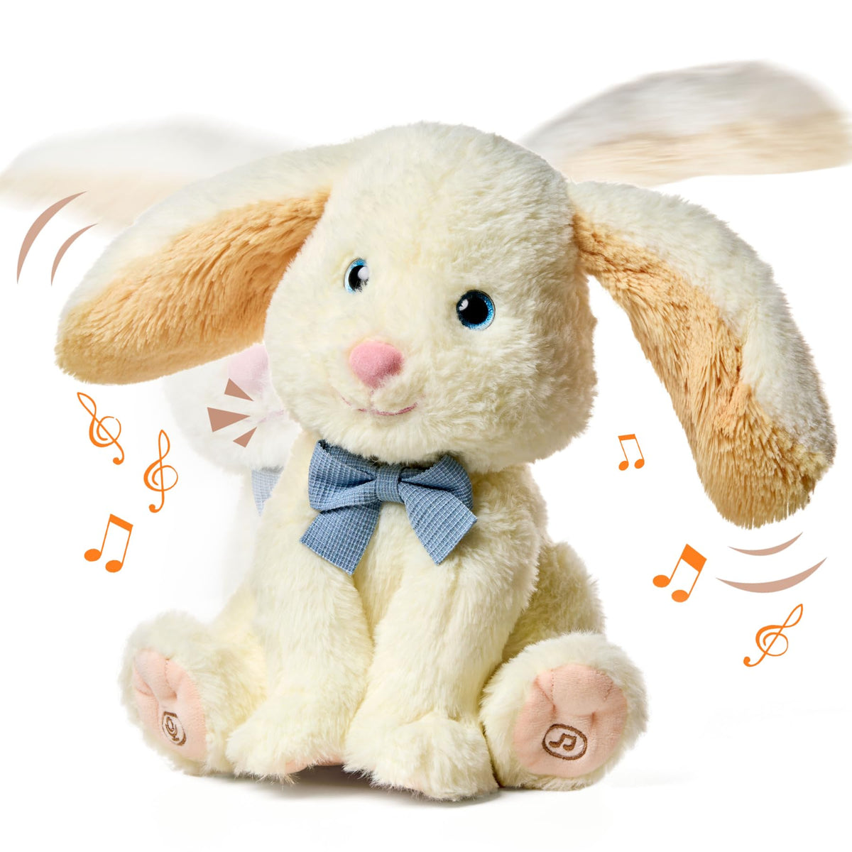 Tumama Kids bunny toy dances to music with moving ears for engaging play