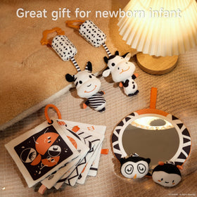 TUMAMA KIDS detachable clips for stroller, crib, or car seat.