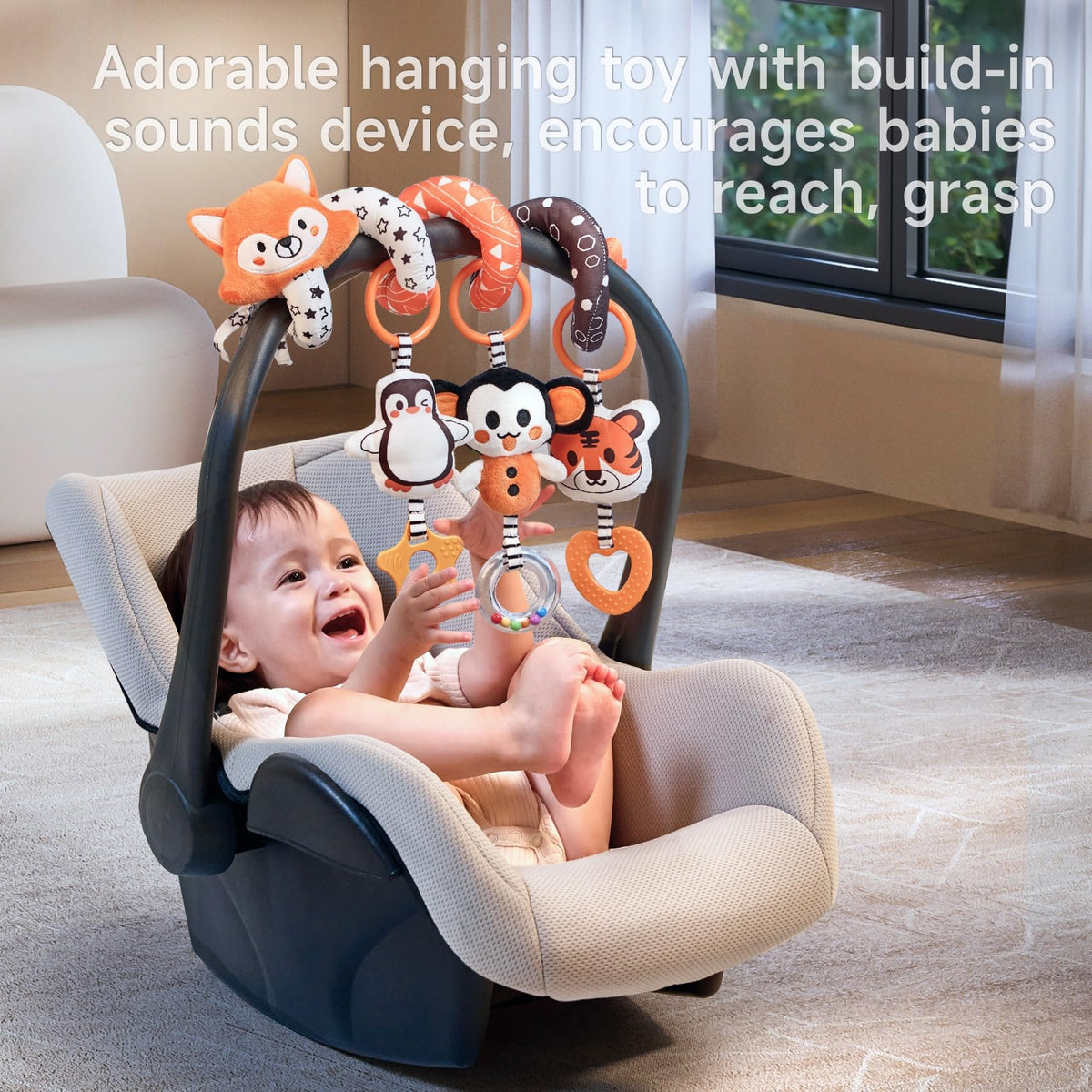 TUMAMA Detachable animal pendants offer versatile hanging options beyond the arch
