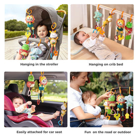 Tumama Kids fawn rattle with soft plush and gentle chime