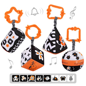 TUMAMA High-contrast shapes pack boosts visual focus and early sensory exploration.
