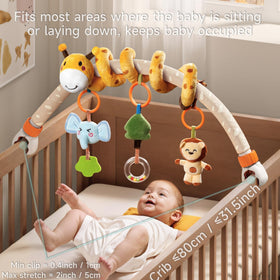 Tumama Kids arch-toy with rattles and squeaker for sensory play
