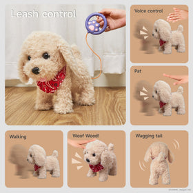 TUMAMA KIDS plush puppy dress up with accessories for storytelling