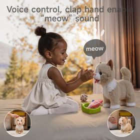 TUMAMA KIDS realistic walking movements bring a lifelike pet experience to playtime.
