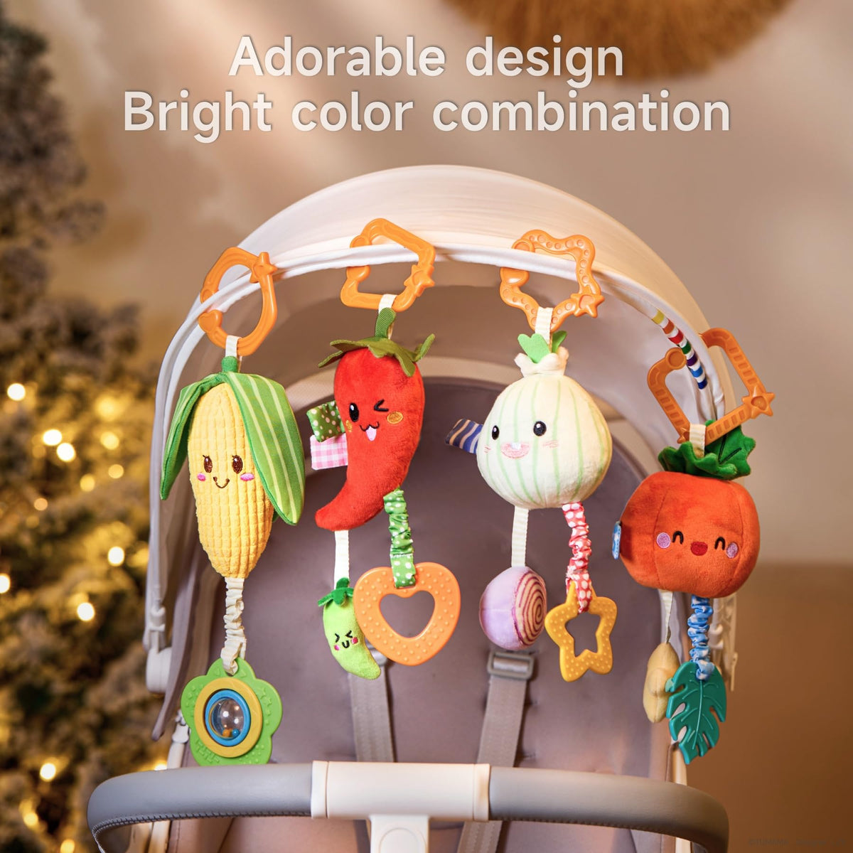 Tumama Kids soft plush toy teether offers gentle textures for little fingers