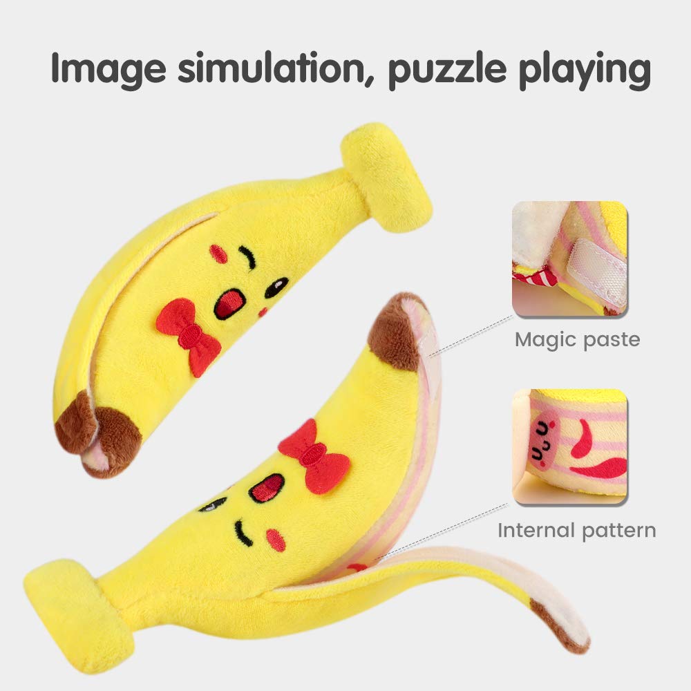 TUMAMA KIDS Strawberry plush rattle with soft teethers for calming gums.