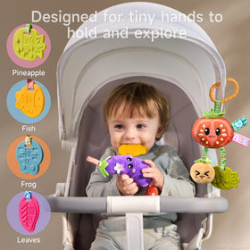 TUMAMA KIDS crib loops enable easy on-the-go attachment.