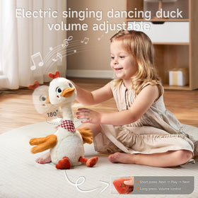 Tumama Kids duck toy flapping wings in action, fostering imaginative play