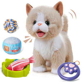 TUMAMA KIDS walking talking cat in action for imaginative play and storytelling.