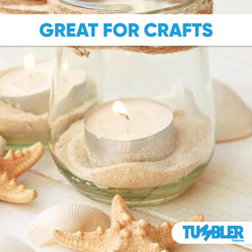 Tumbler Home sand for resin art delivers smooth, clean texture for all projects.
