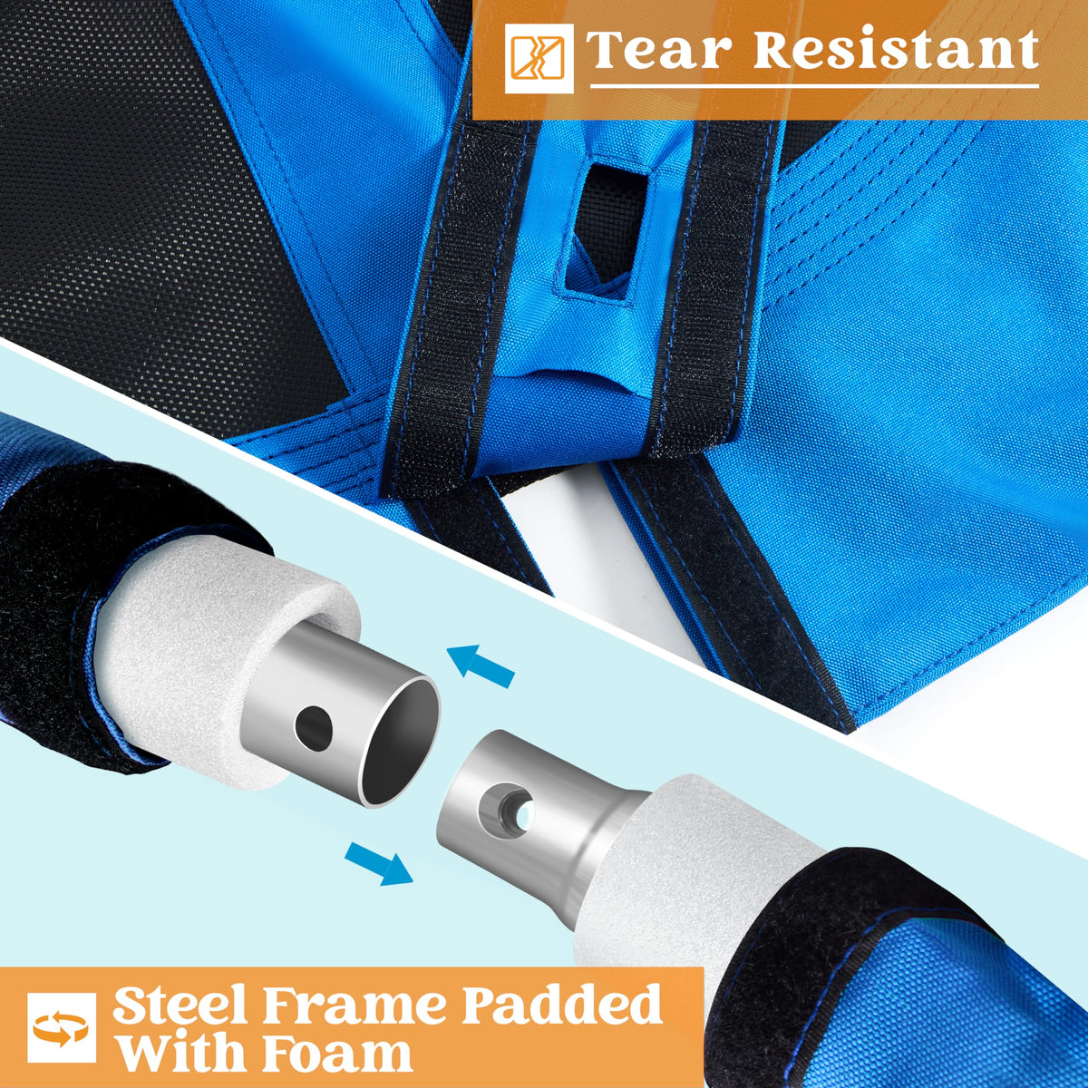 TURFEE four-side-handles enhance grip and stability during play