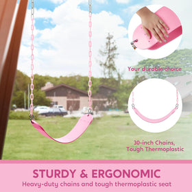 TURFEE swing kit for indoor or outdoor use, install on tree branches or beams