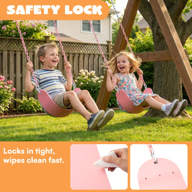 TURFEE soft, non-slip seat surface designed for comfortable play