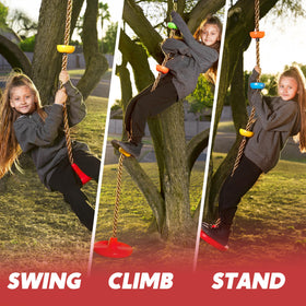 Non-toxic TURFEE swing materials ensure safe play.