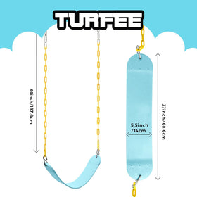 Turfee Swing easy-assembly guide helps hassle-free installation in minutes.