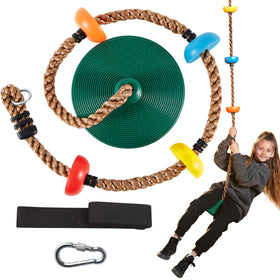 TURFEE Tree Swing disc seat for stable outdoor play with kids