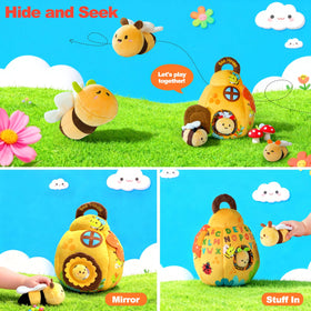 TURKIDS Beehive portable travel design fits in bags for on-the-go fun
