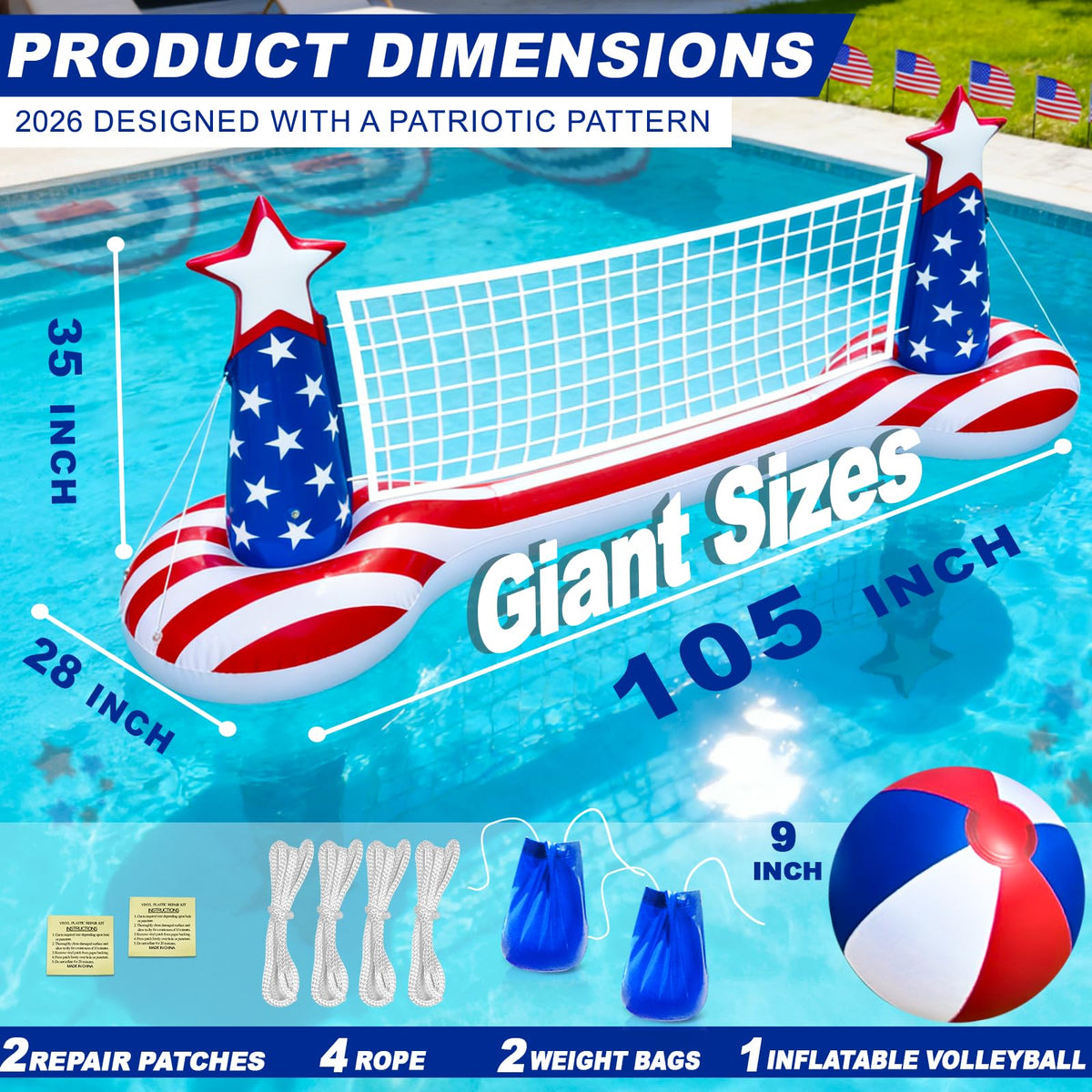 TURNMEON 9-inch volleyball ideal for fast-paced pool play and friendly matches.