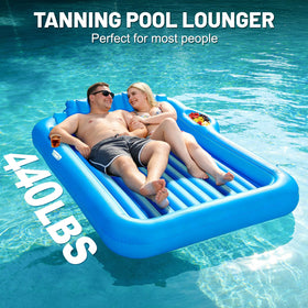 Turnmeon blue hose cover adds decorative touch for summer pool days