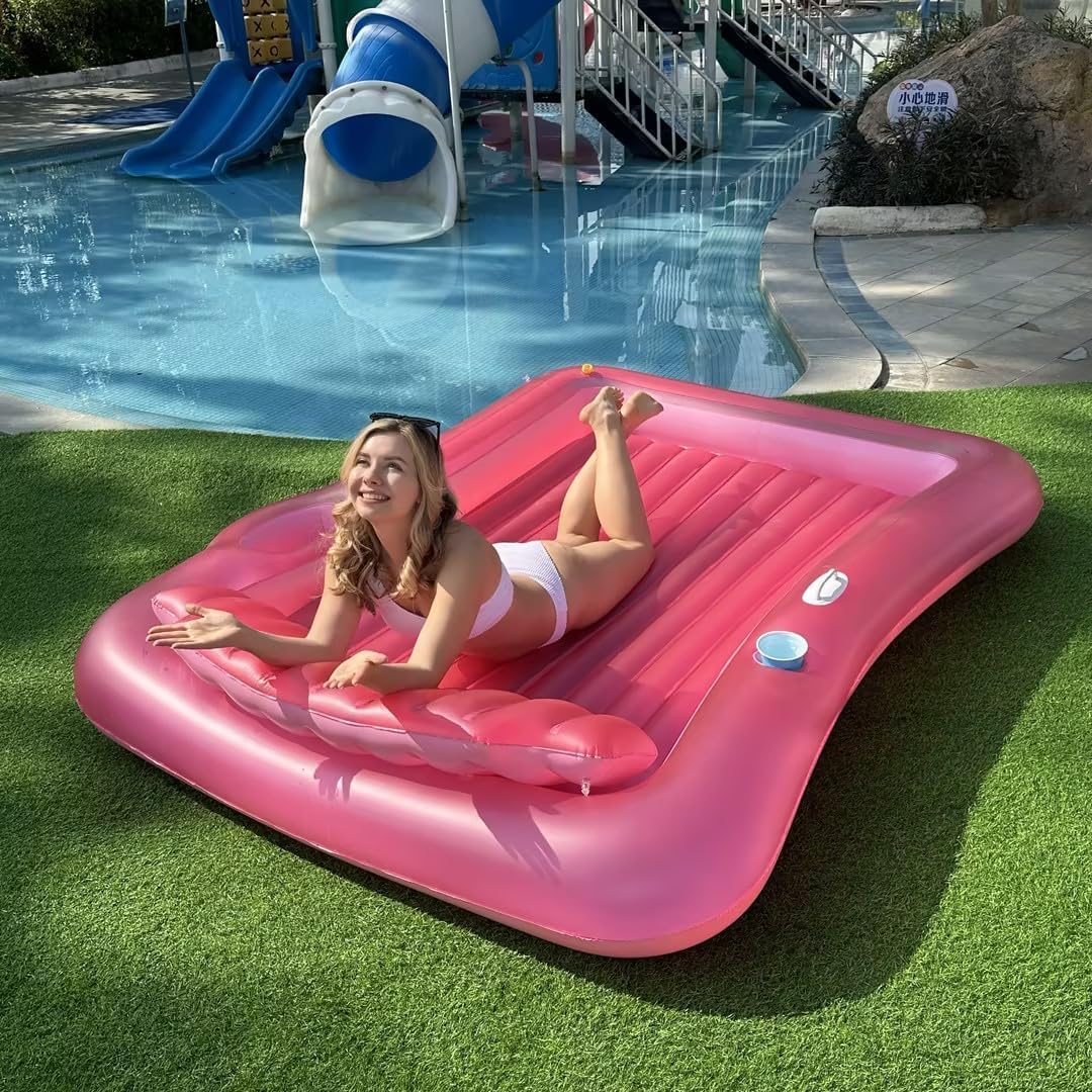 TURNMEON carry handle enables easy transport and on-the-go relaxation.