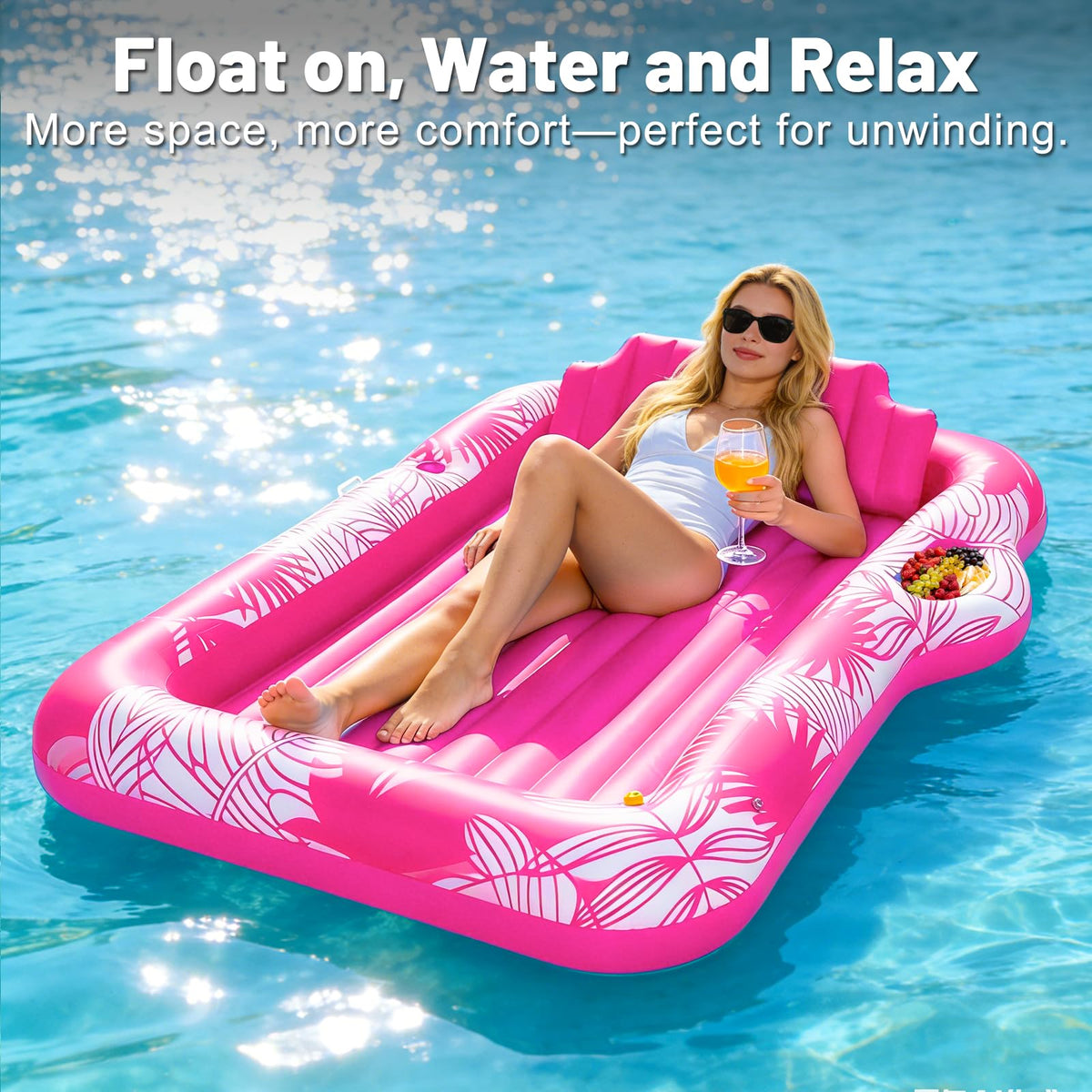 TURNMEON durable, leak-resistant materials ensure long-lasting use on water and in sun