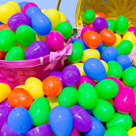 TurnMeOn eggs arranged in a basket for classroom rewards