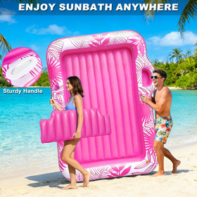 TURNMEON heavy-duty PVC construction built for durable outdoor lounging.