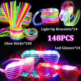 Turnmeon LED glasses for hands-free neon style and festive ambience