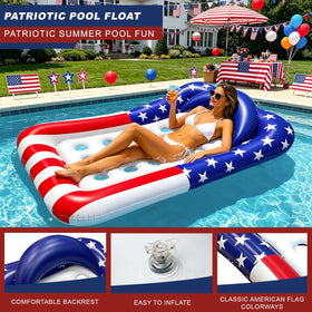 Durable TURNMEON float built from 0.23mm PVC for long-lasting outdoor use.