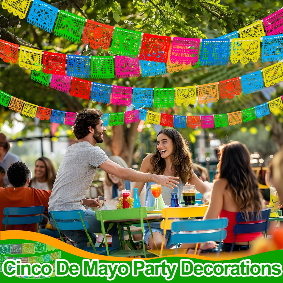 Turnmeon sun and skull design banner adds lively Day of the Dead vibe safely.
